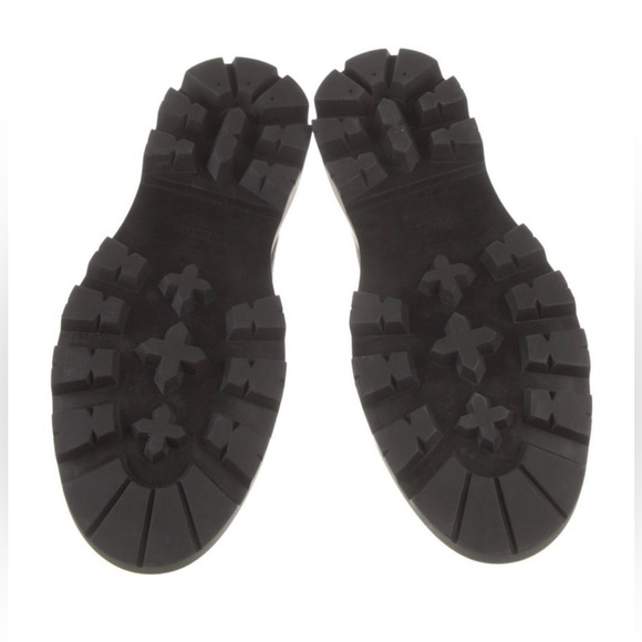 Prada 2024 Monolith Brown Leather Derby Shoes (BRAND NEW :Store display) Size 11 - Picture 3 of 9